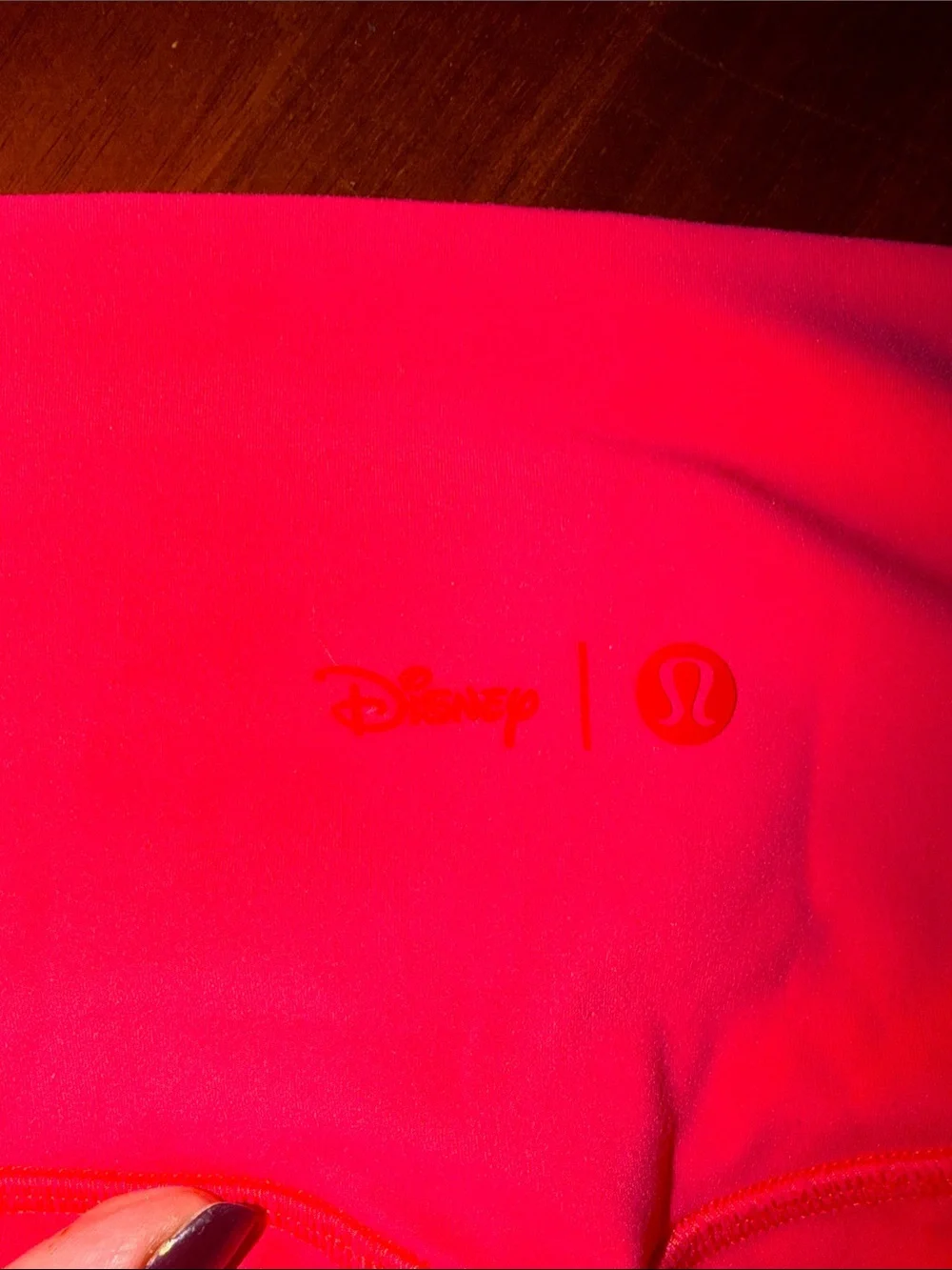 Disney x Lululemon Ladies  Align High-Rise Leggings 25 in Pink Lip Gloss size 12